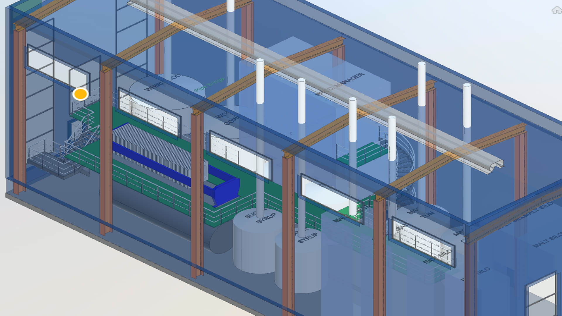 3D modelling, brewery design, brewery