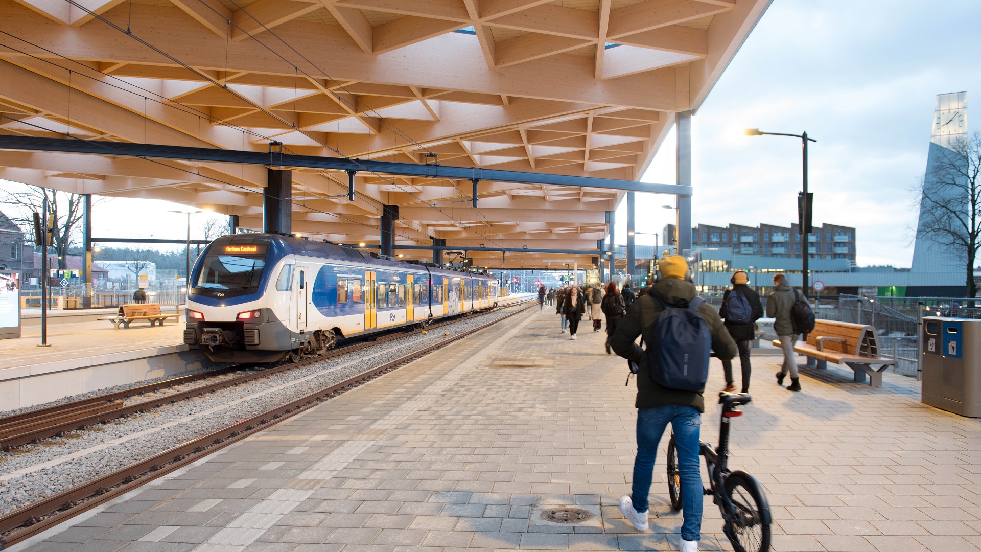 Station Ede-Wageningen platform