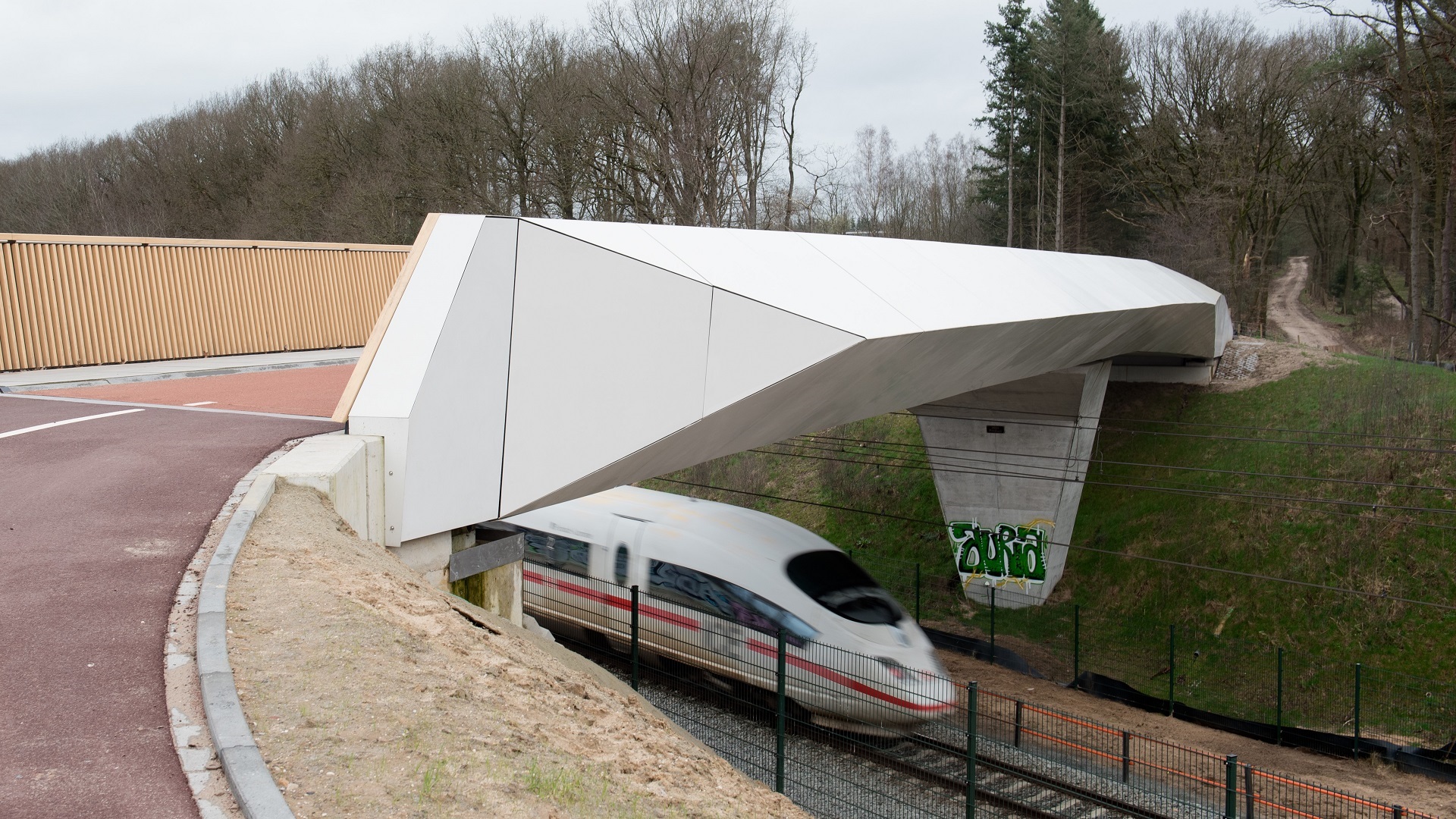 Station Ede-Wageningen bridge