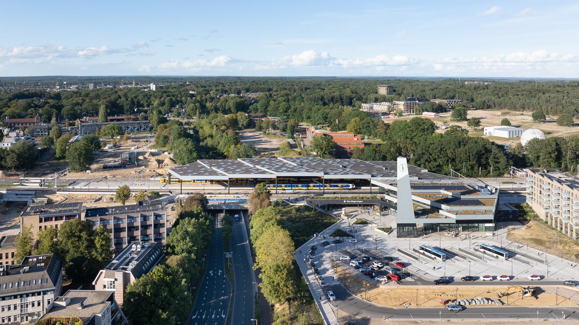 Ede-Wageningen station view