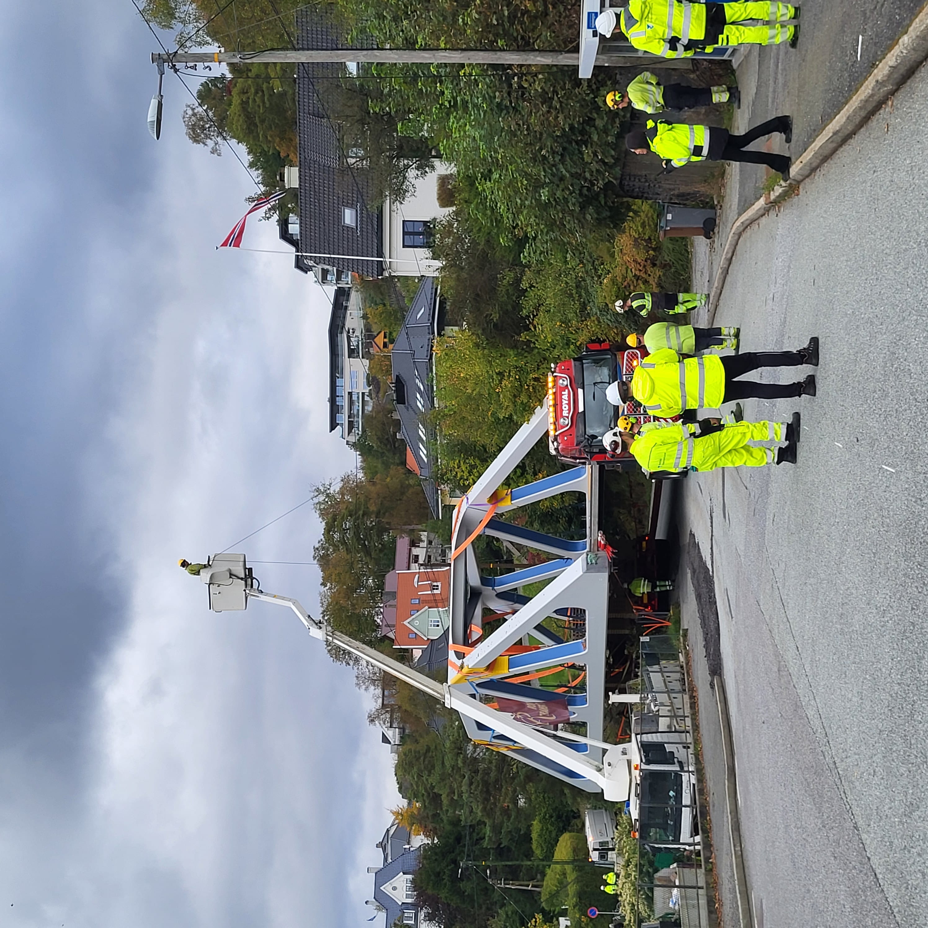Paradis Bridge under construction