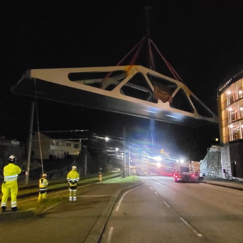 Bridge under construction