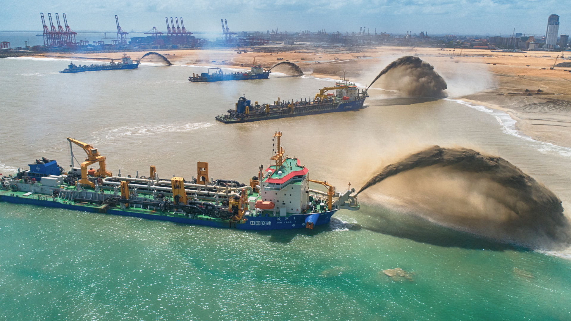 Colombo port city development