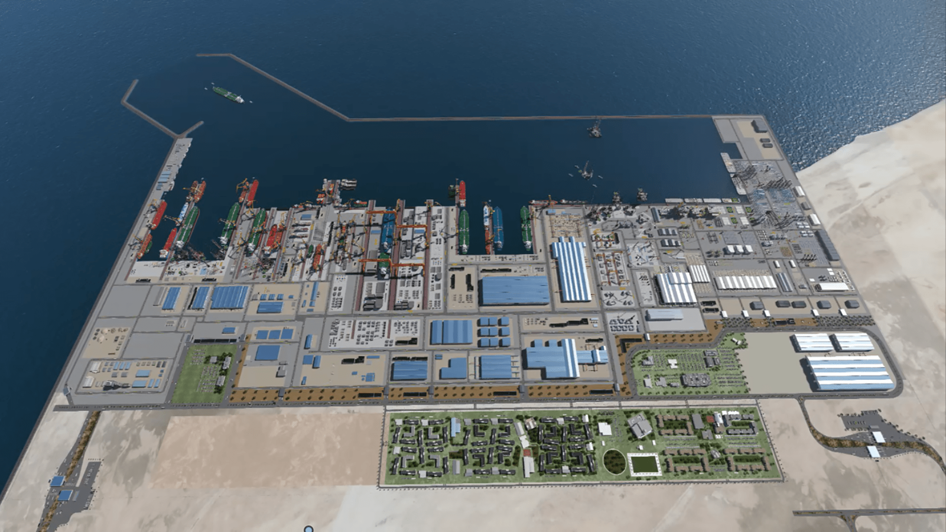 Engineering of a world class maritime yard