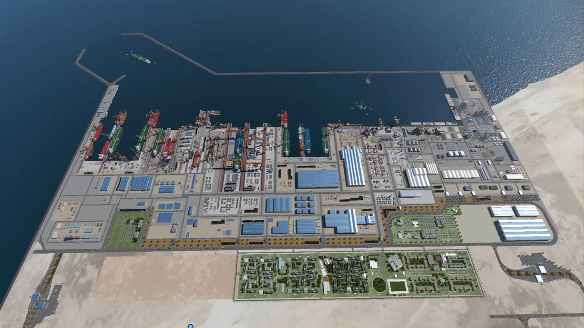 Engineering of a world class maritime yard