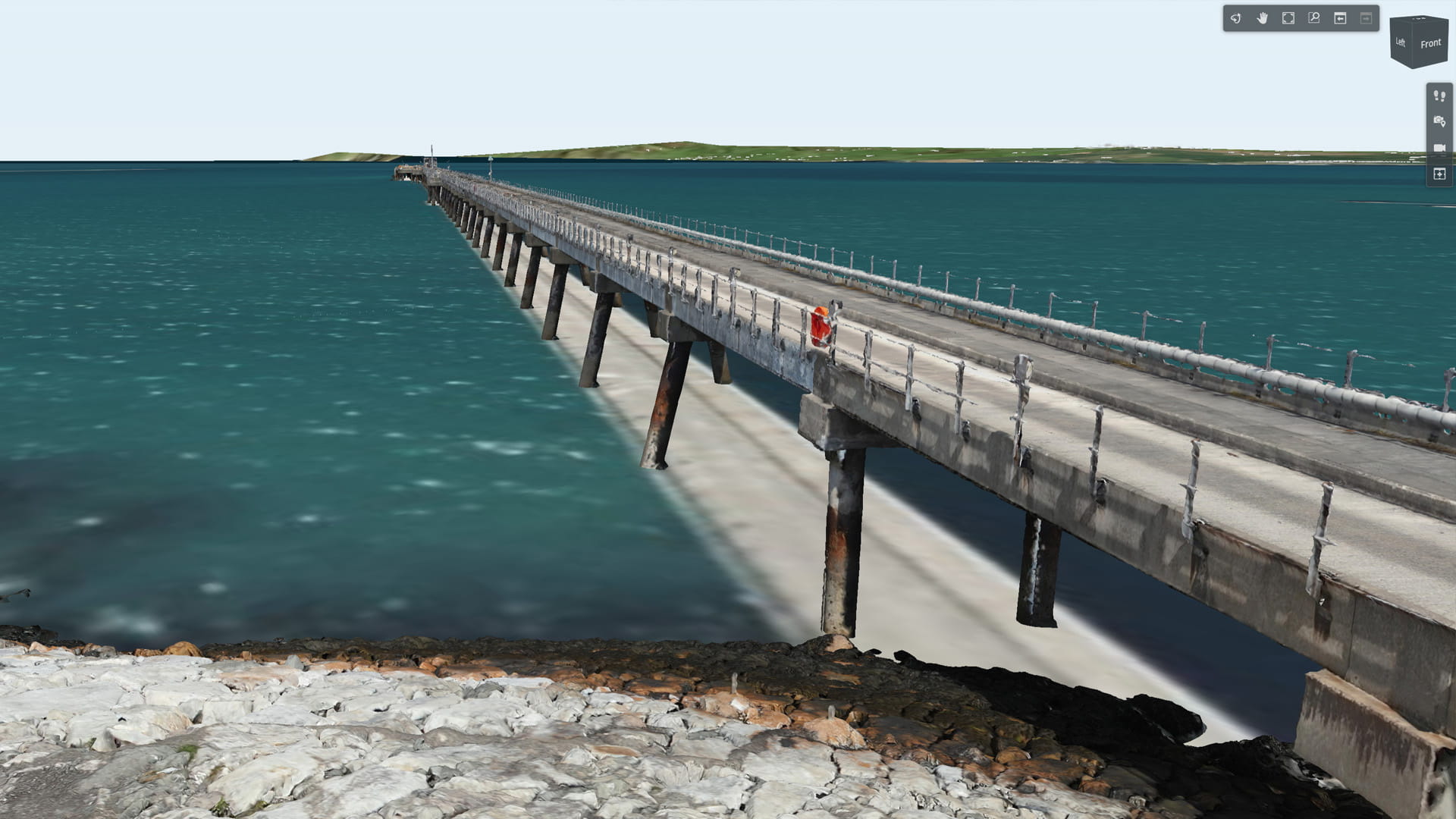 Holyhead deepwater jetty inspection