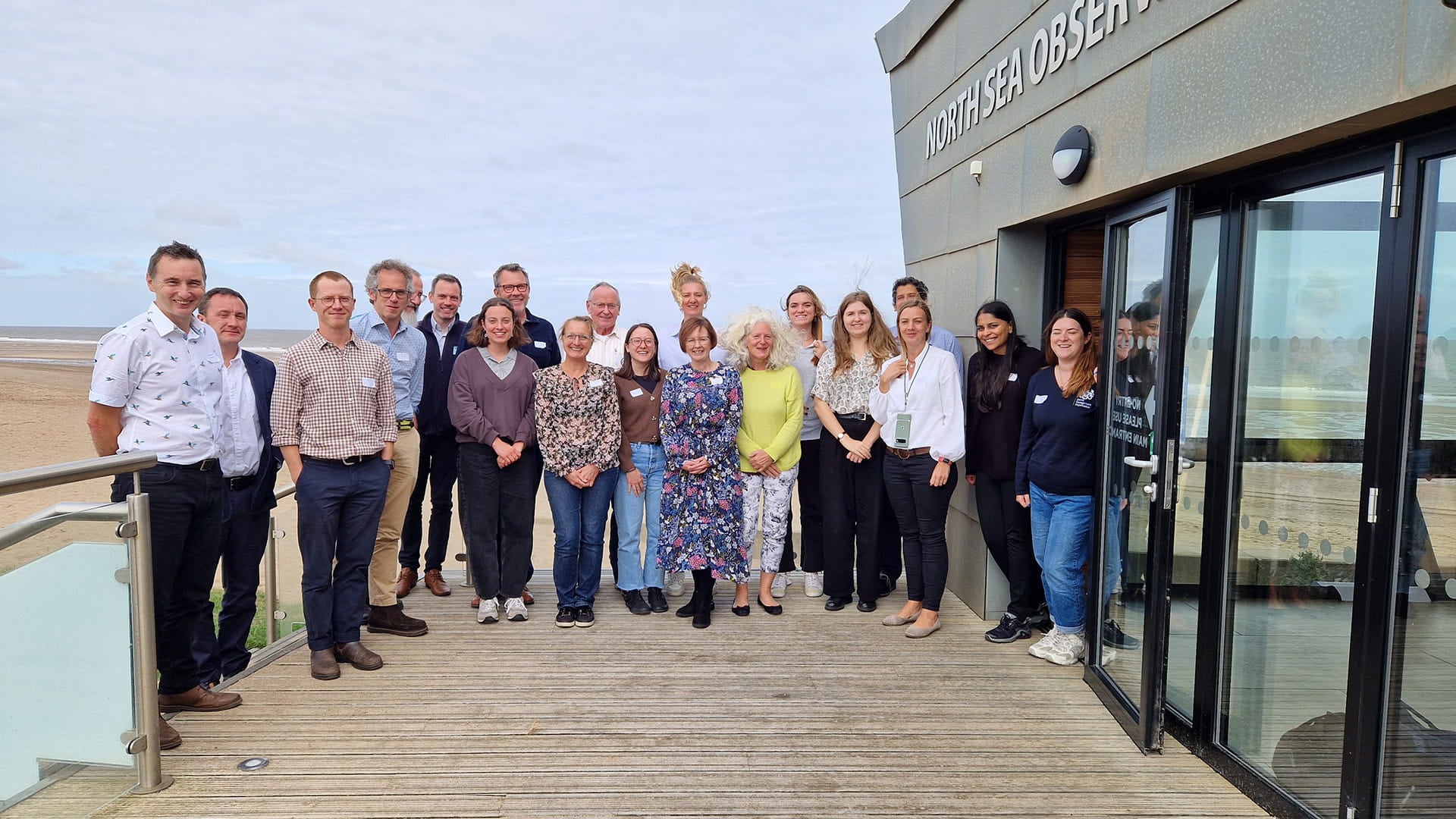 Members of the SMNG Task and Finish Group and key marine stakeholders at the plenary workshop, North Sea Observatory, Skegness.