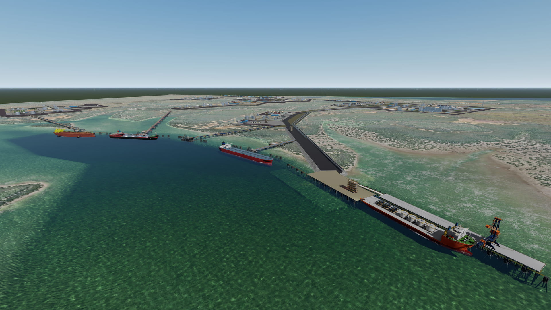 Sustainable middle arm precinct in Australia