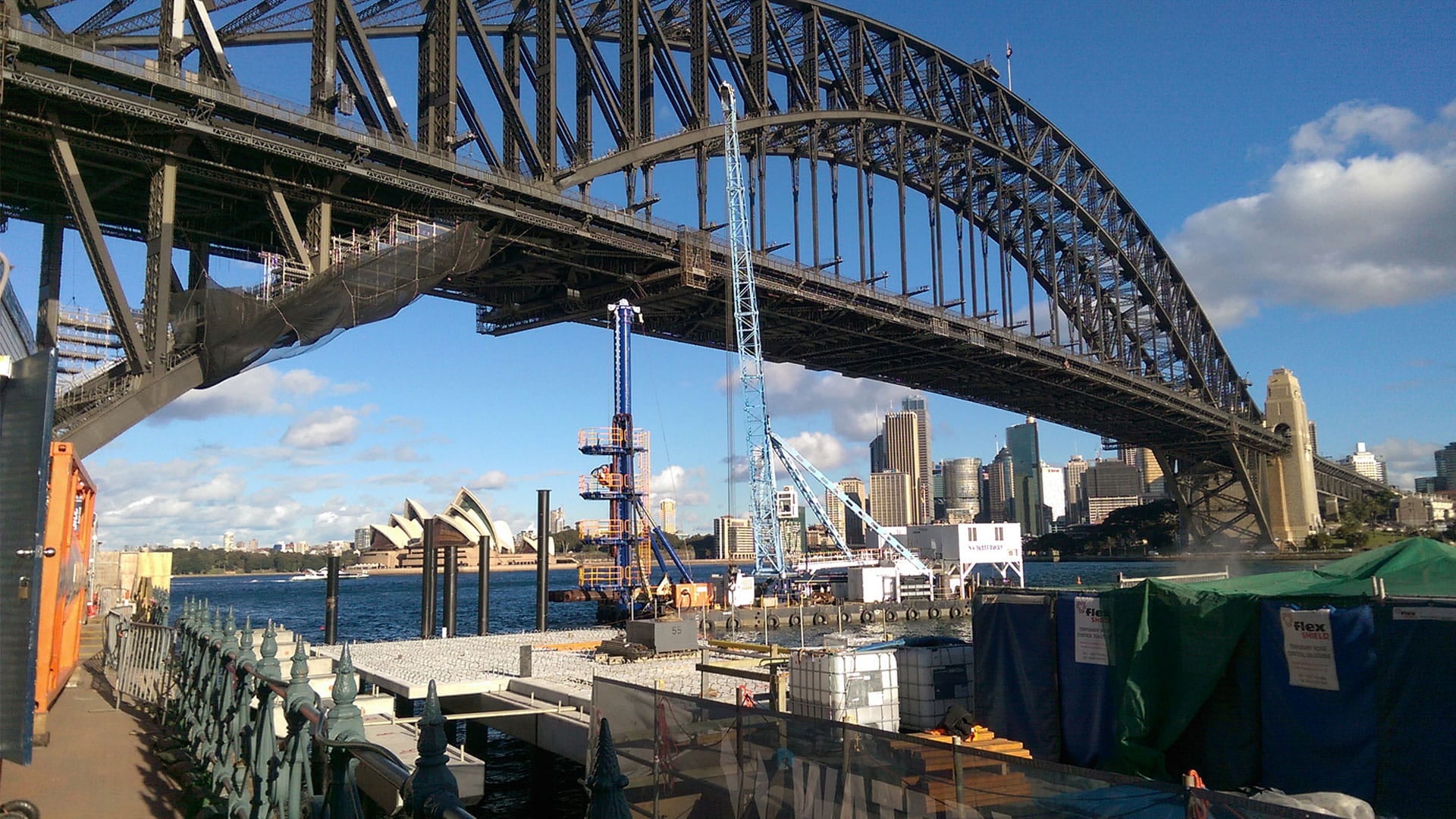 Sydney harbour wharf upgrade