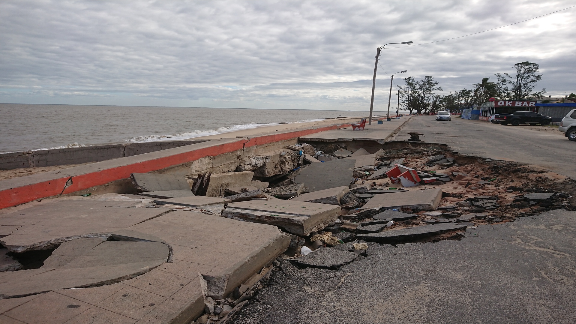 the impacts of climate change in Beira cost