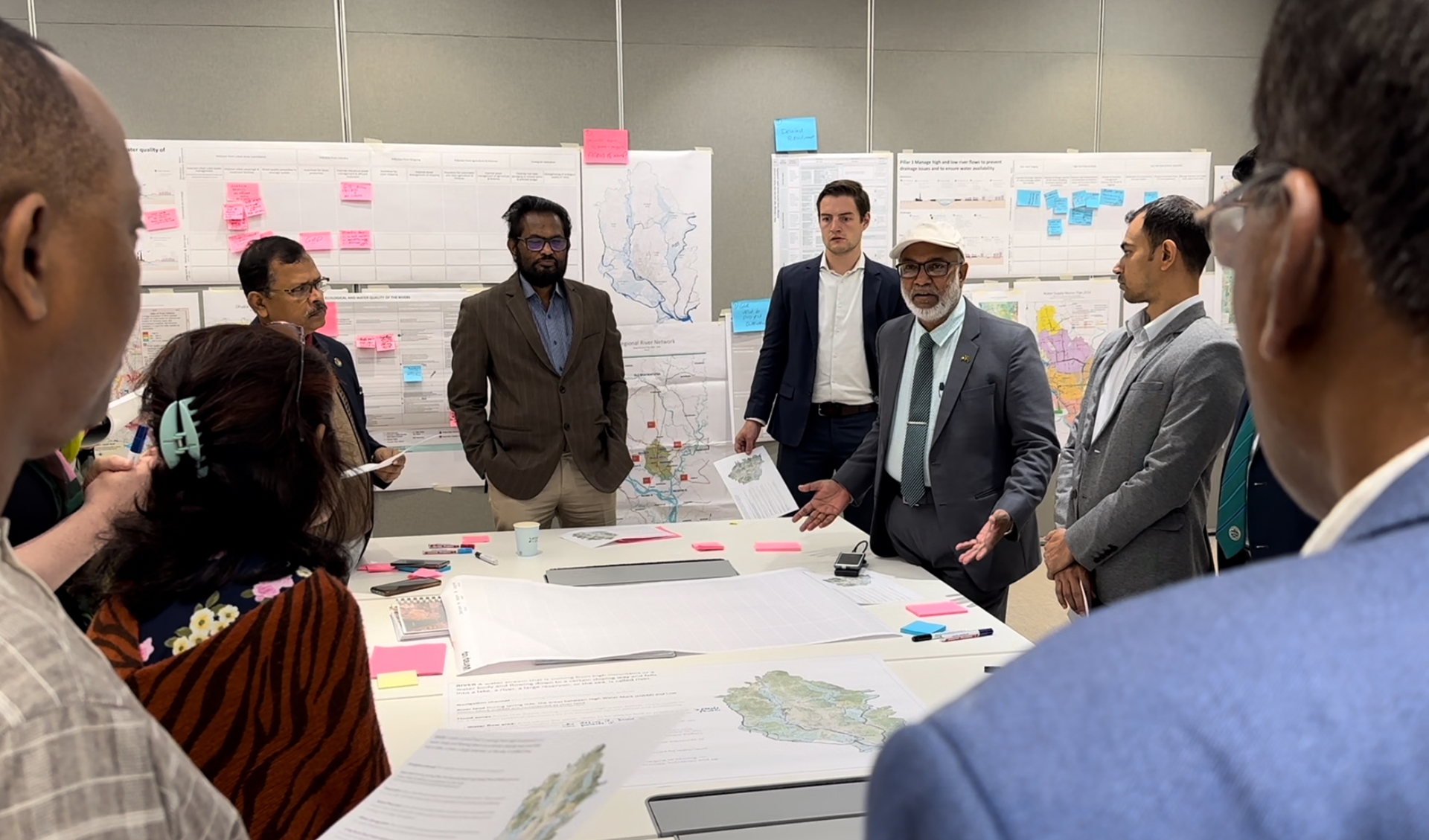 Meeting in Dhaka for the river restoration