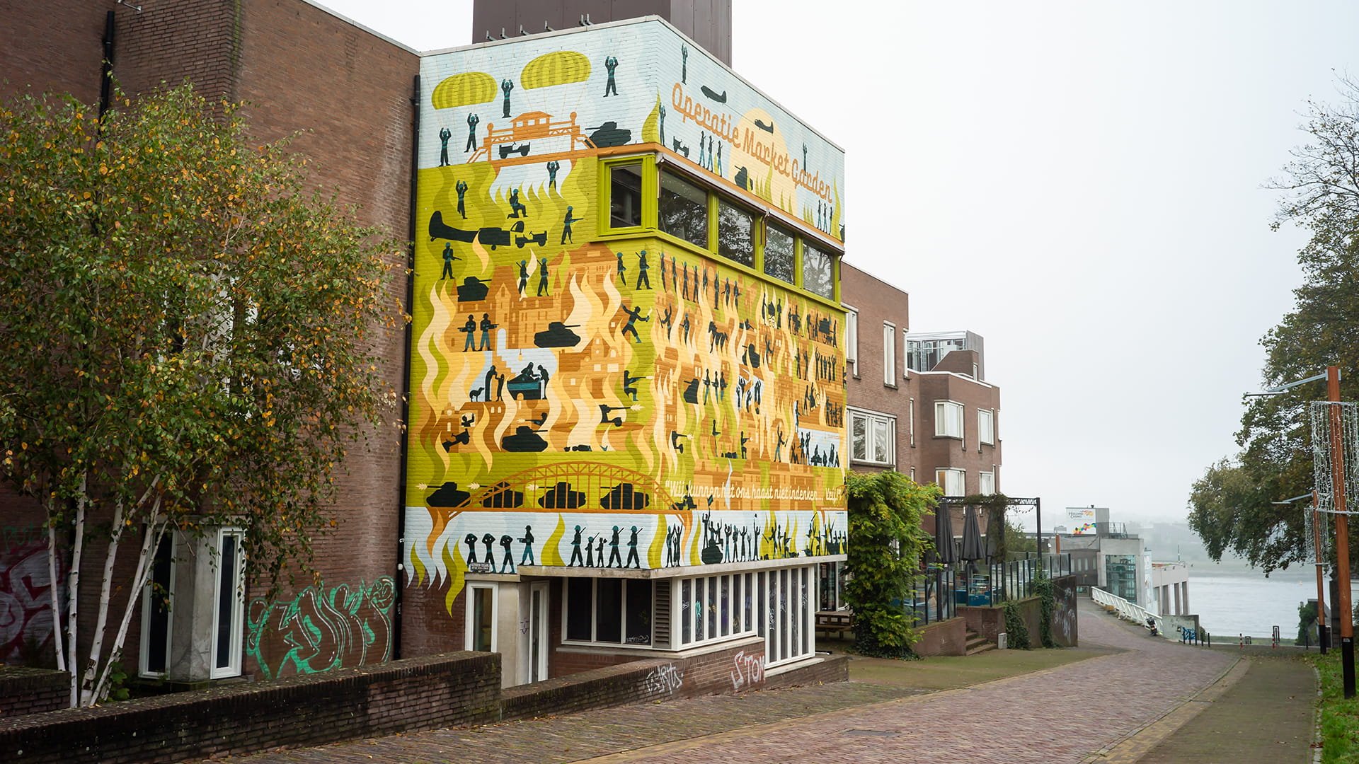 Exterior of building De Lindenberg