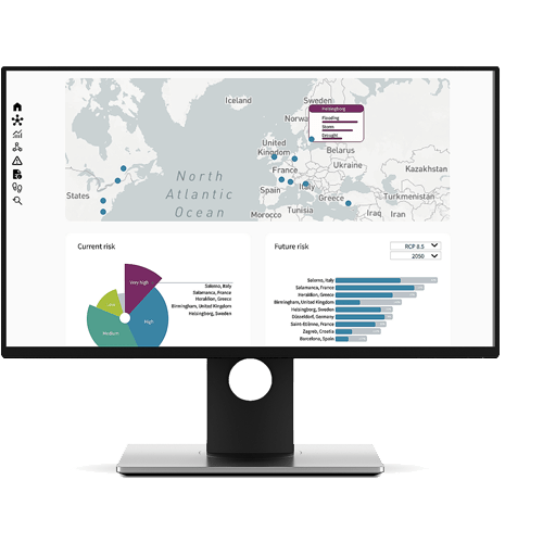 climate change risk assessment dashboard