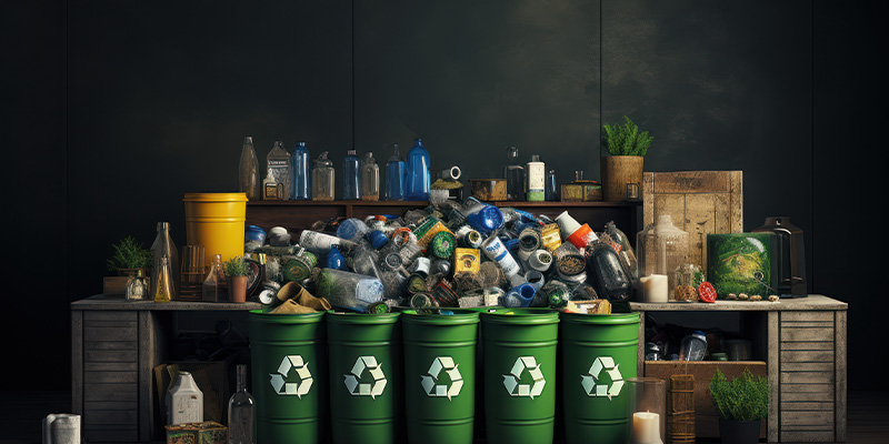 Optimisation of the collection and separation of product waste due to scope 3 emission reduction strategies