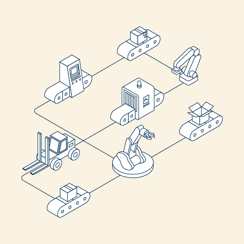 A representation of a Witness simulation software model