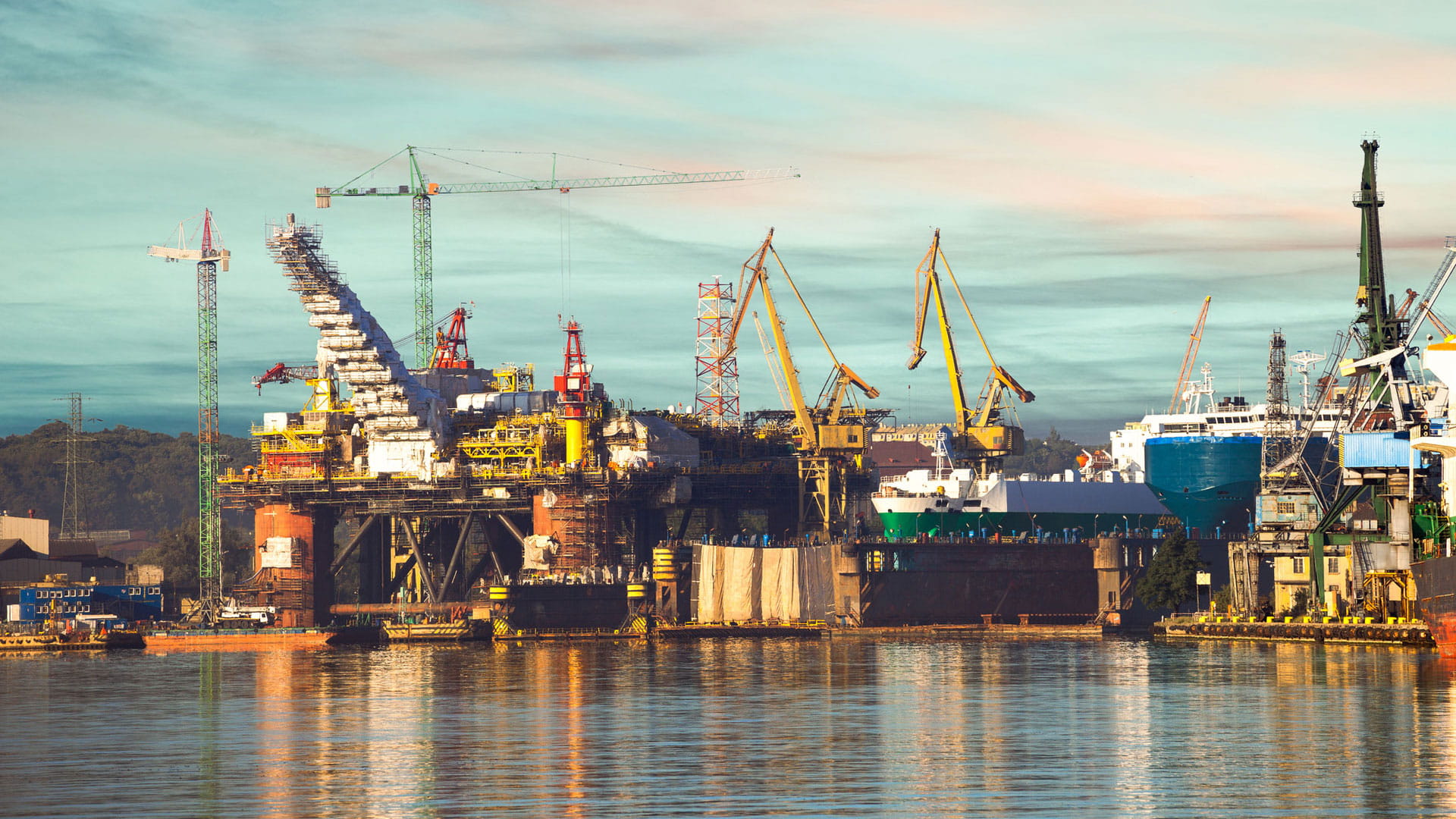 Shipyard design and development