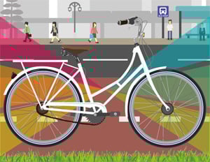 Illustration bicycle