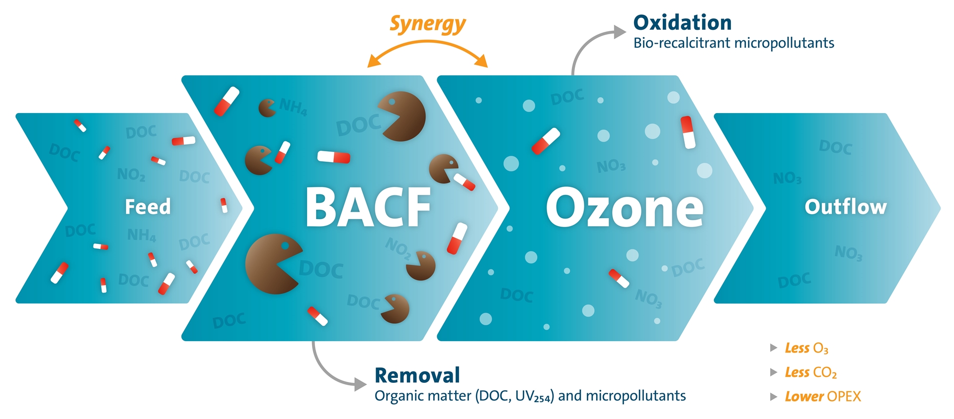 bacf ozone removal flow chart