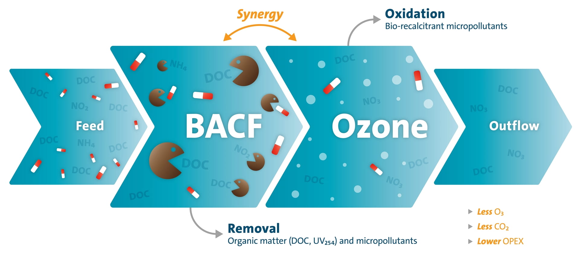 bacf ozone removal flow chart