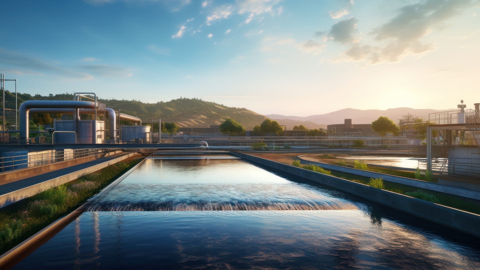 Circular design of a wastewater treatment plant