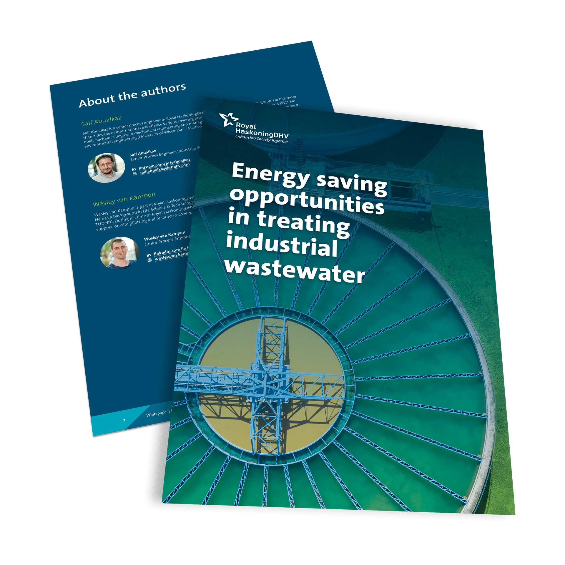 Energy saving opportunities in treating industrial wastewater white paper