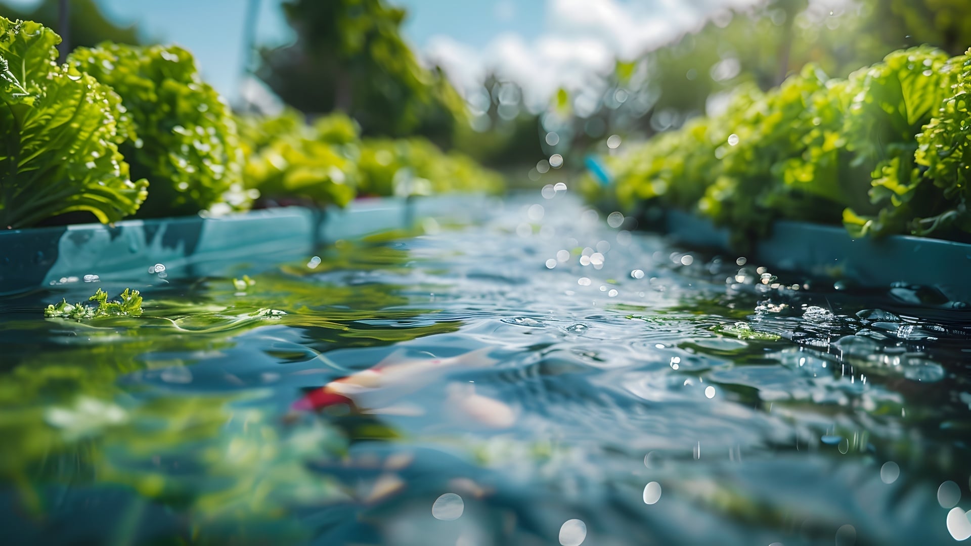 Urban Greenhouse Utilizing Recycled Water to Grow Fresh Vegetables and Fish through water circularity