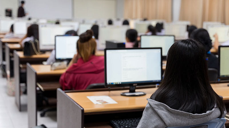 University students participating on a course that integrates cutting-edge predictive simulation