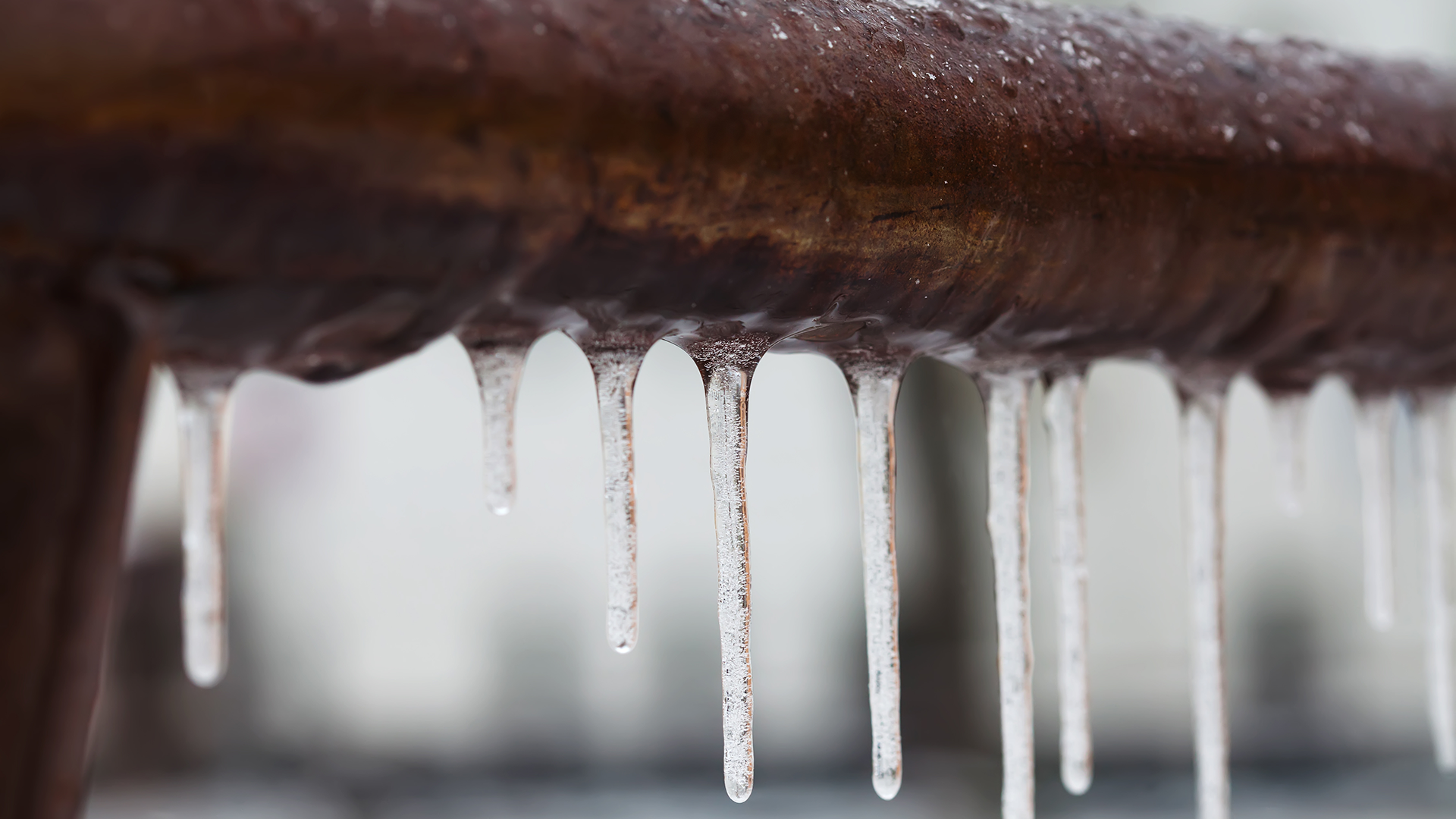 frozen water pipe