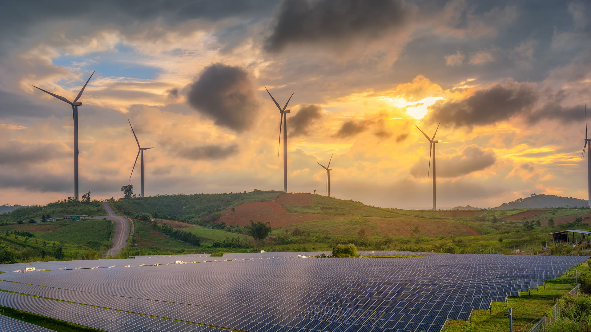 renewable energy farm