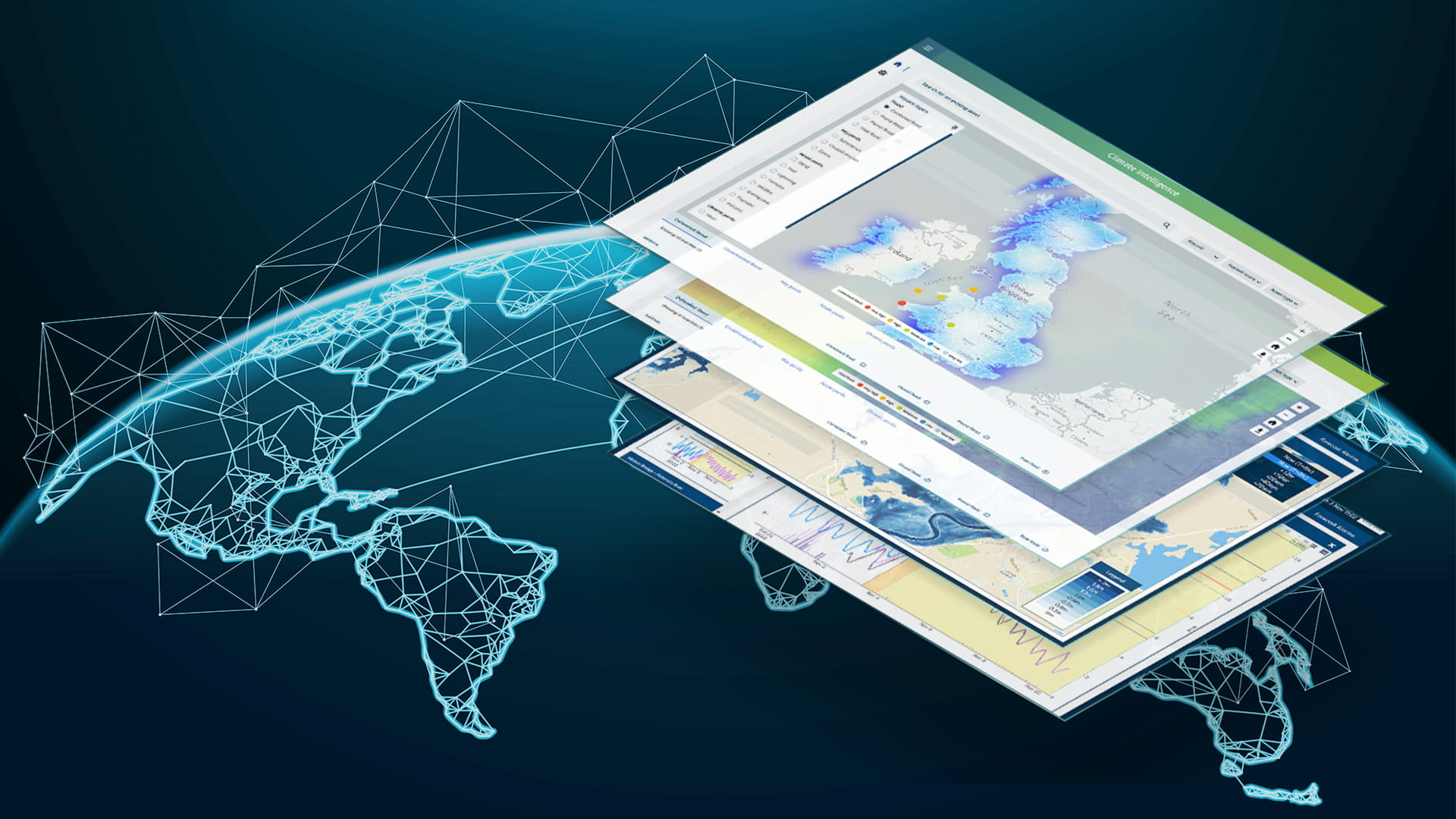 climate risk data and insights dashboards