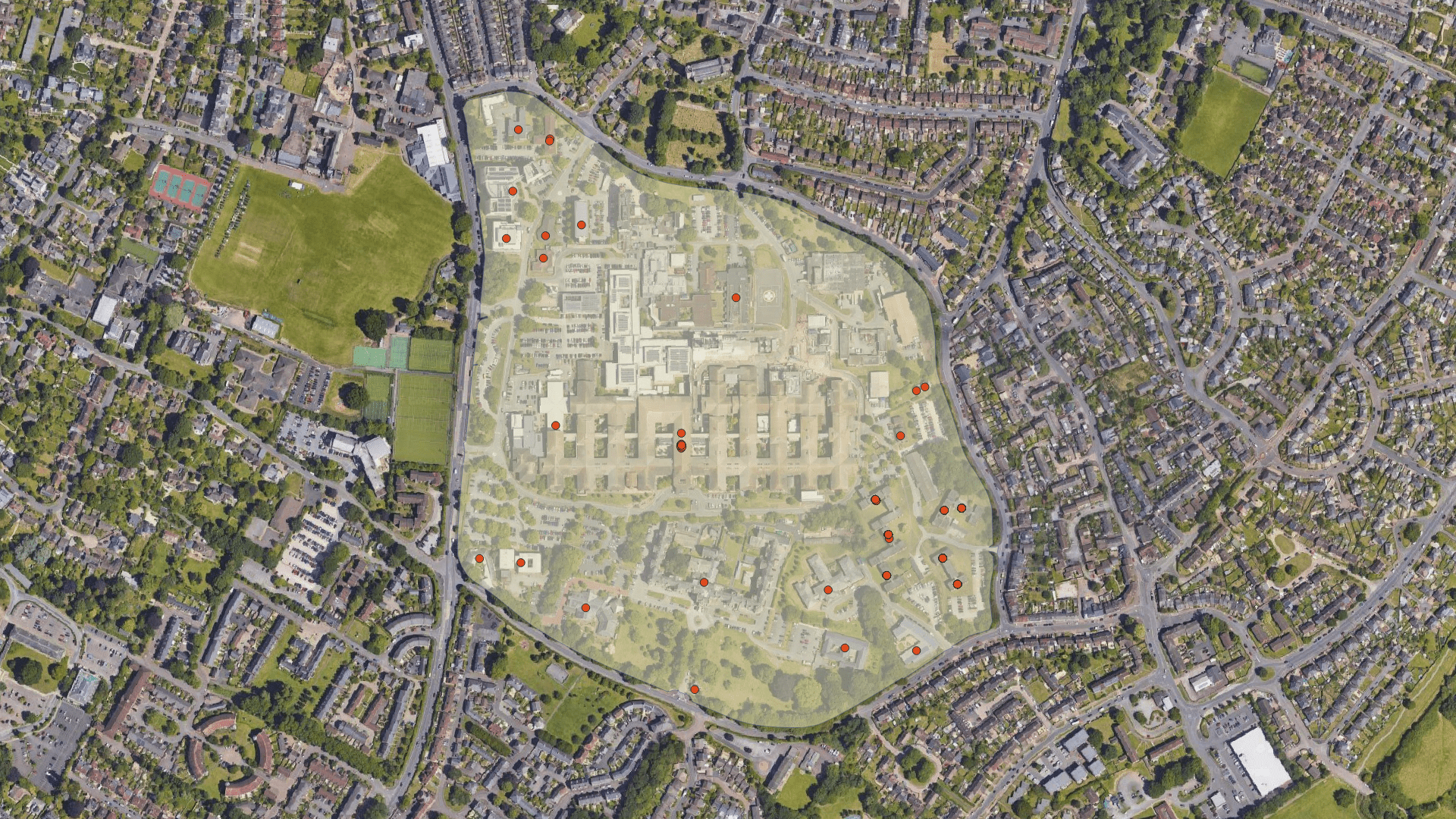 sites can be complex and contain many linked properties as seen in this example