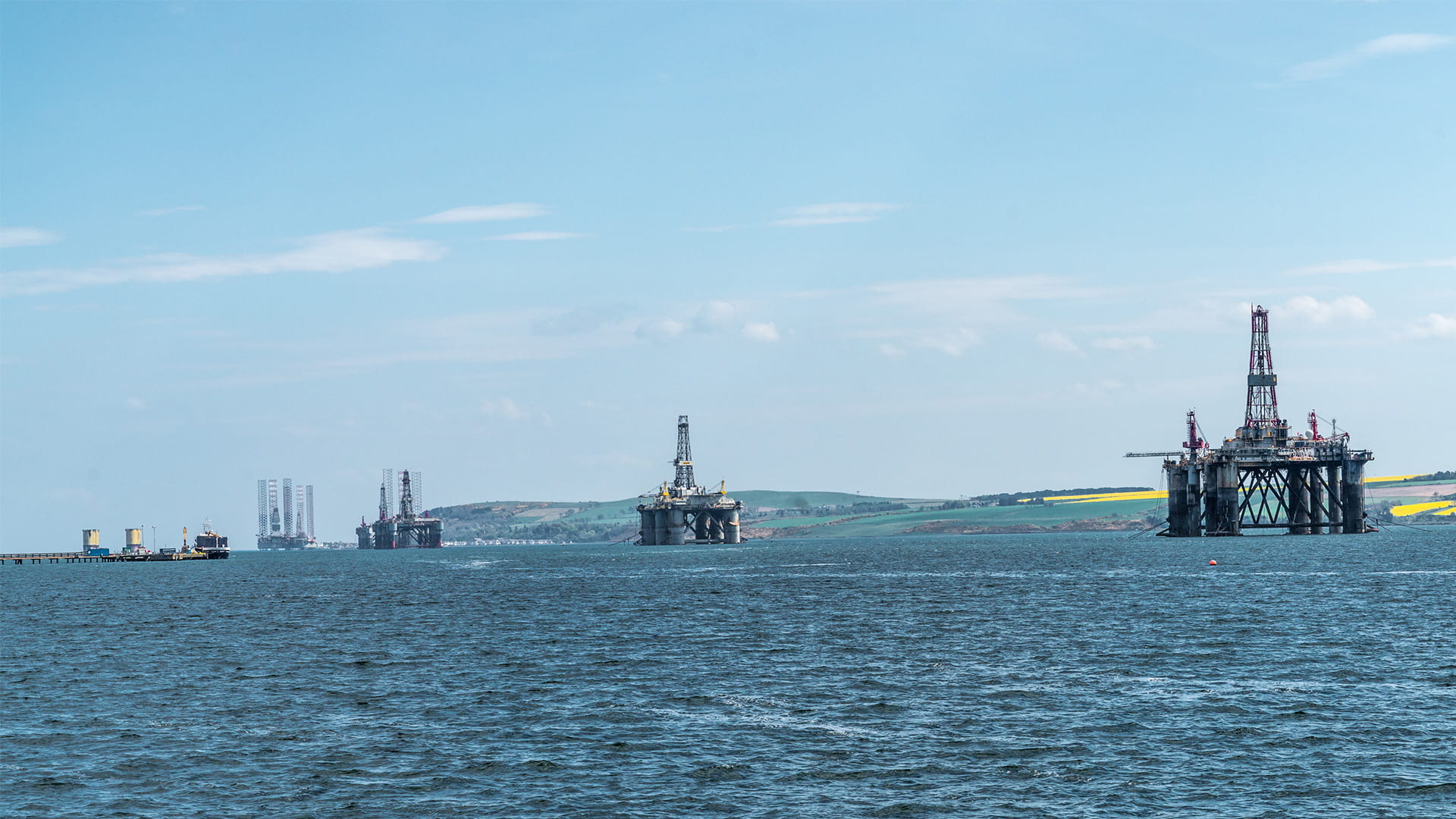 North sea platforms decommissioning