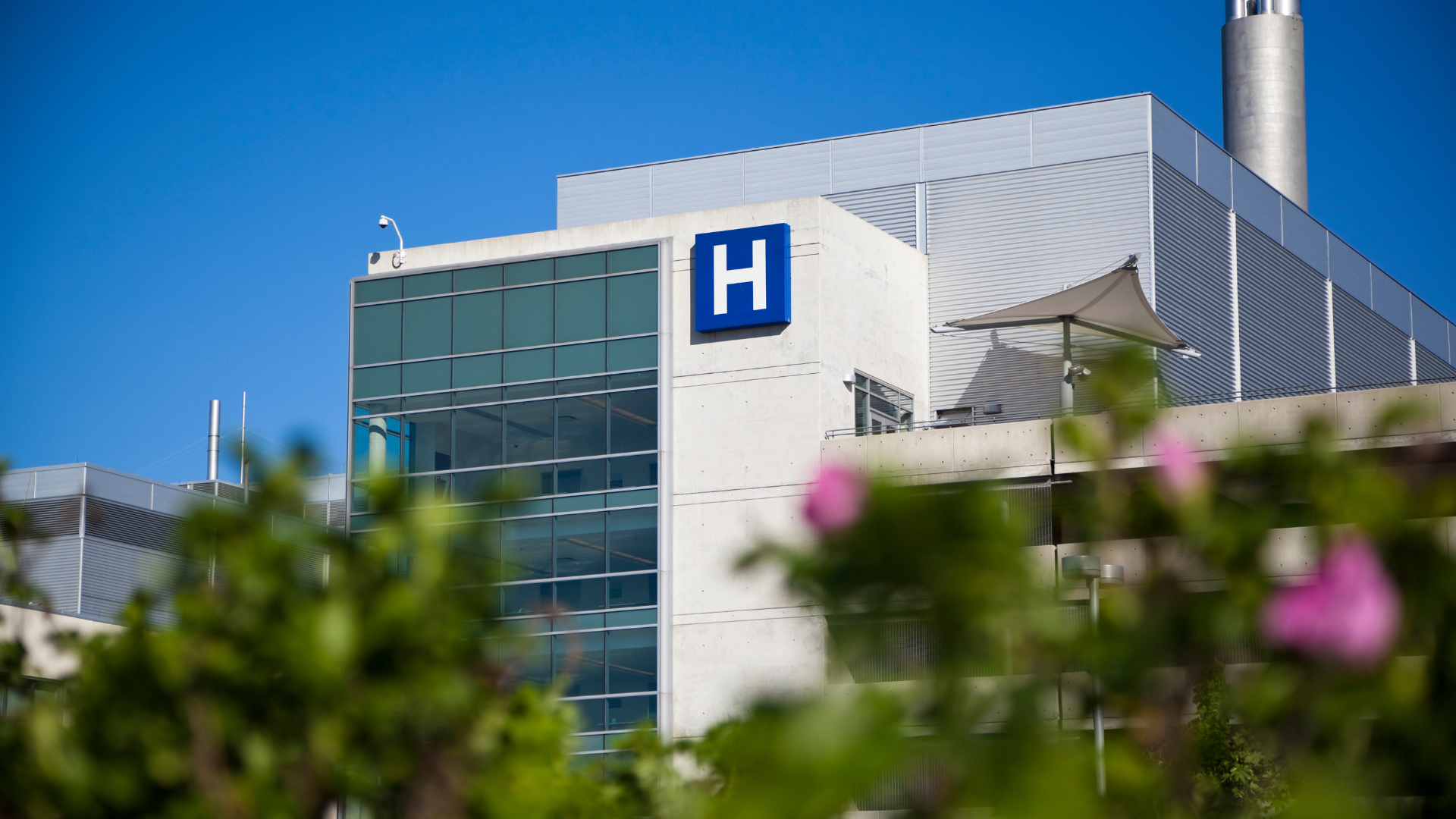 Hospital exterior view