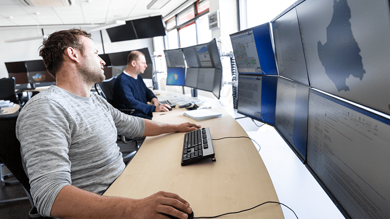 Operators behind the Aqua Suite software