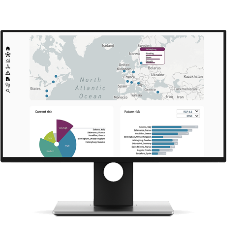 climate change risk assessment dashboard