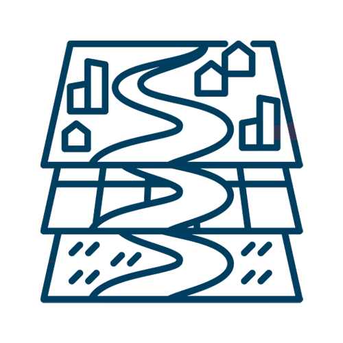 map data layers icon